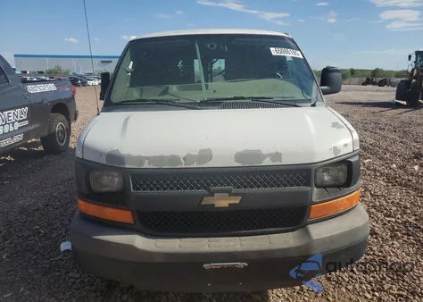 2013 Chevrolet Express G1500 из США, поврежденный, VIN 1GCSGAFX0D1109637